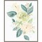 Spring Greens I by June Erica Vess 23-in. W x 28-in. H. Canvas Wall Art Print Framed in Grey